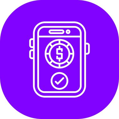 kişisel ve ticari kullanım için cep telefonu vektör simgesi simge vektörü..