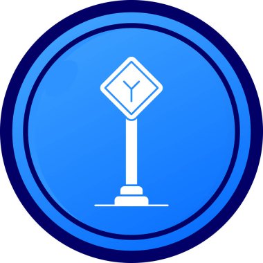 Parktaki yol işaretleri