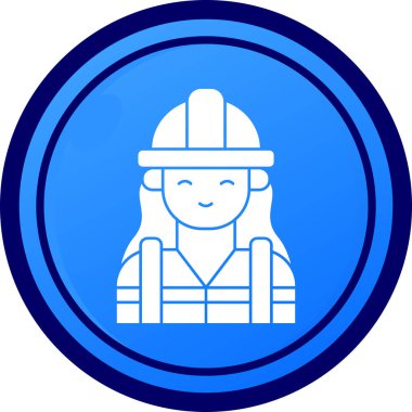 Bir kadının vektör illüstrasyonu