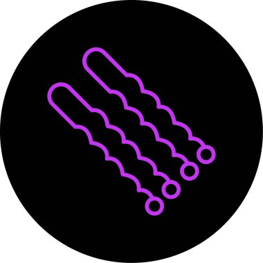 Bir termometre simgesinin vektör çizimi