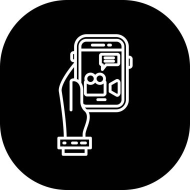 seo modern simgesinin vektör illüstrasyonu