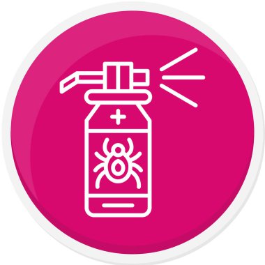 Bir benzin istasyonunun vektör illüstrasyonu