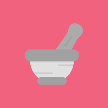 Havan ikonu, vektör illüstrasyonu basit tasarım