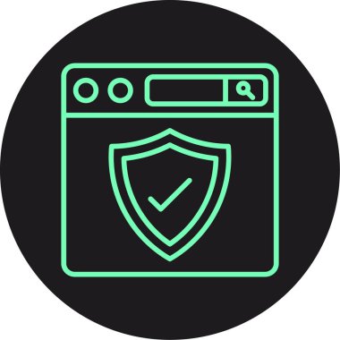 Modern b 'nin vektör illüstrasyonu