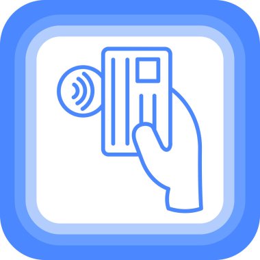 Kablosuz. Web simgesi basit tasarım