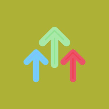 ok vektörü illüstrasyon ögesi