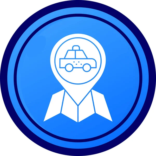 araba simgesi vektör illüstrasyonu