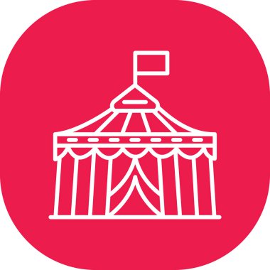 Sirk simgesinin vektör çizimi