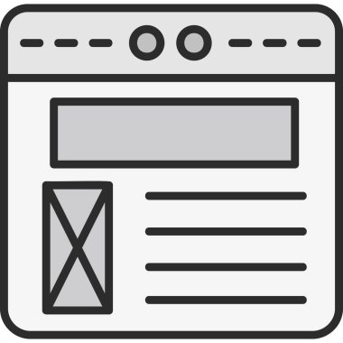 Web sayfası tarayıcı simgesi