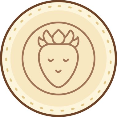 Altın bir çelengin vektör çizimi