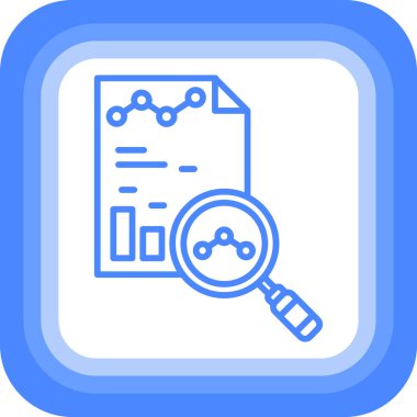 Arama simgesi vektör illüstrasyonu