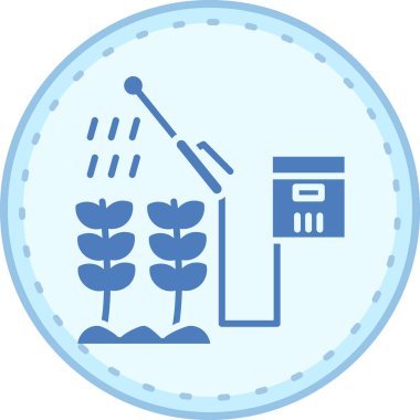 Modern çiftlik simgesinin vektör illüstrasyonu