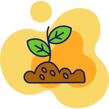 Bir ağacın vektör illüstrasyonu