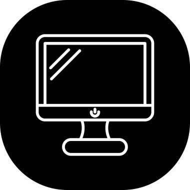 Vektör dizüstü bilgisayar Ico, vektör illüstrasyonu