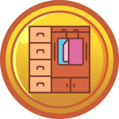 Modern b 'nin vektör illüstrasyonu çanta simgesinden yoksun