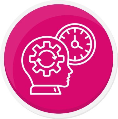 Dişliler. Web simgesi basit illüstrasyon