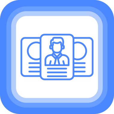 Doktor. Web simgesi basit illüstrasyon