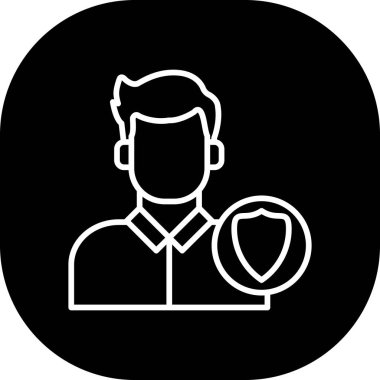 vektör kullanıcı simgesi illüstrasyonu