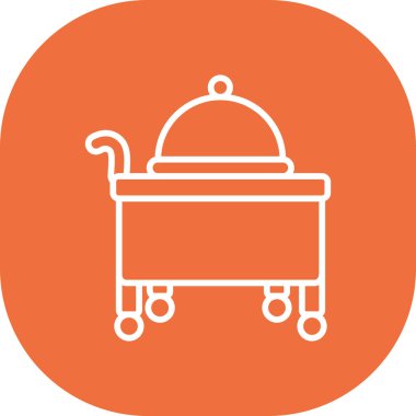 Gıda simgesinin vektör illüstrasyonu