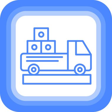 Modern b 'nin vektör illüstrasyonu fabrikanın ikonundan yoksun