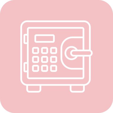 Modern b 'nin vektör illüstrasyonu eksik simgesi