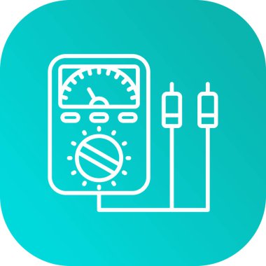 vektör kan testi simgesi