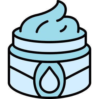 Su damlası ikonu. Ağ için sıvı vektör simgelerinin özet çizimi