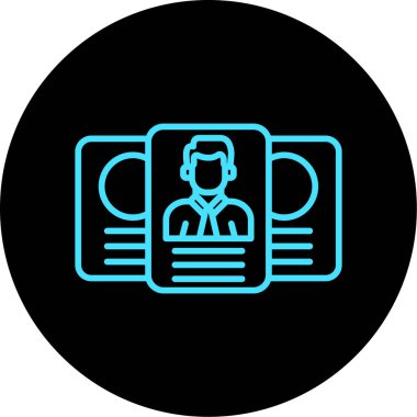 Bir doktor simgesinin vektör çizimi