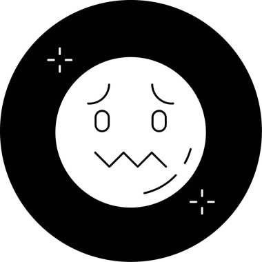 Hasta simgesi, vektör illüstrasyonu basit tasarım