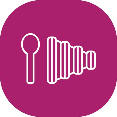 Gıda simgesinin vektör illüstrasyonu