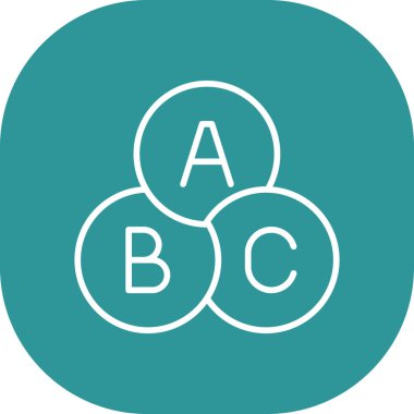 İş ve finans simgesinin vektör illüstrasyonu