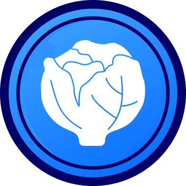 Bir çiçeğin vektör illüstrasyonu