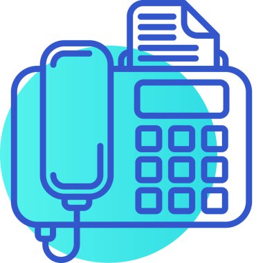 - Telefon. Web simgesi basit illüstrasyon