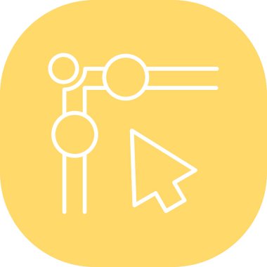 ok simgesi vektör illüstrasyonu