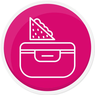 kek vektörü simgesi modern basit illüstrasyon