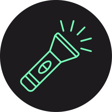 el feneri simge vektör çizim