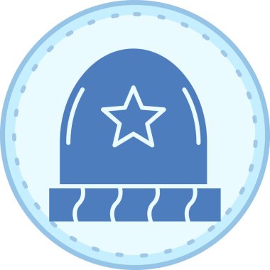 Yıldızın vektör illüstrasyonu