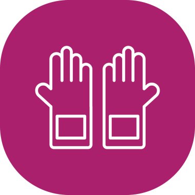 El simgesinin vektör illüstrasyonu