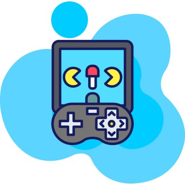 oyun simge vektör çizim