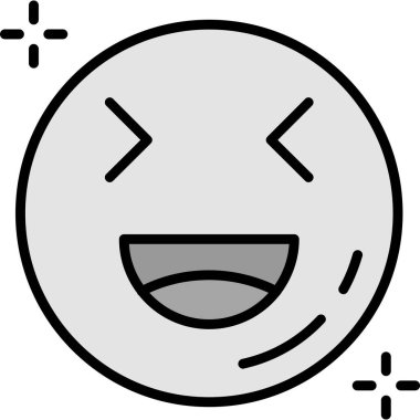 Anahat biçiminde emoji duygu ifade simgesi