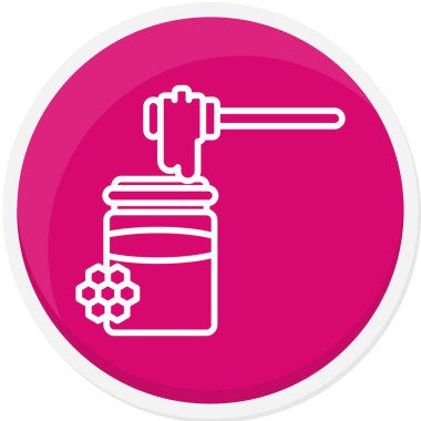 Gıda simgesinin vektör illüstrasyonu