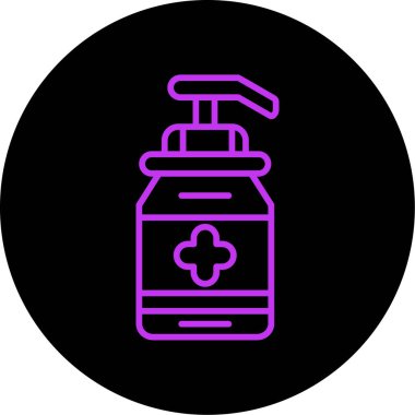 şişe simgesi vektör illüstrasyonu