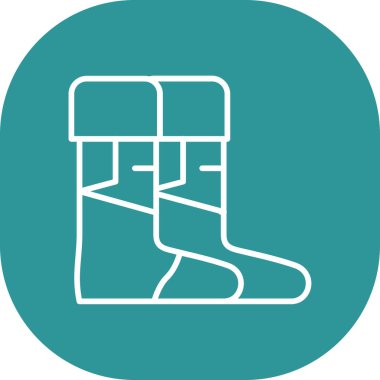 Modern simgenin vektör illüstrasyonu