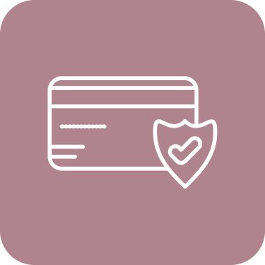 Kredi kartı resimlerinin vektör simgesi