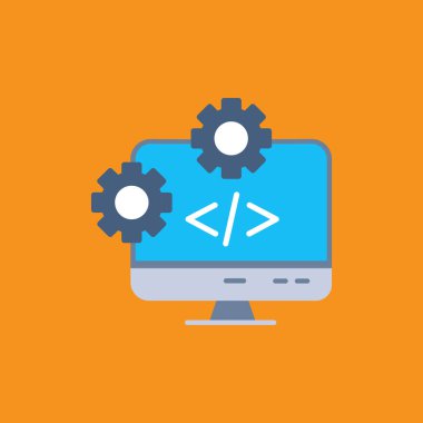 Web tasarımı ve geliştirme simgesi