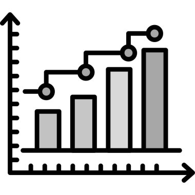 ticari grafik vektör simgesi