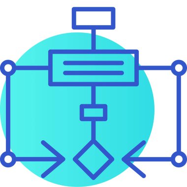 ağ web simgesi basit illüstrasyon