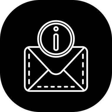 Kişisel ve ticari kullanım için vektör e- posta simgesi...