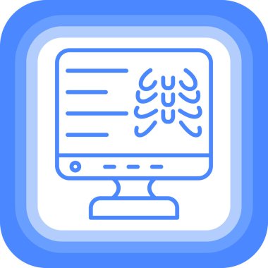 Bir kitap simgesinin vektör illüstrasyonu