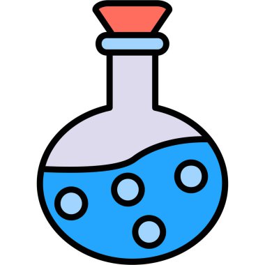 Kimyasal şişe simgesi, taslak biçimi